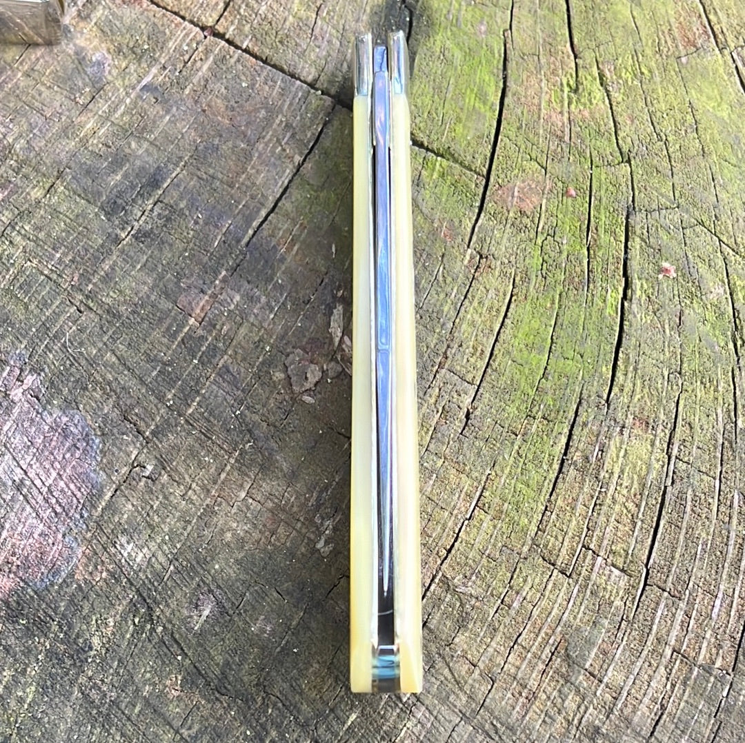 Case XX Slimline Trapper Yellow Synthetic Carbon Steel CA031