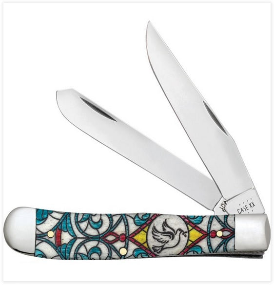 Case XX Trapper Stained Glass Dove CA38819