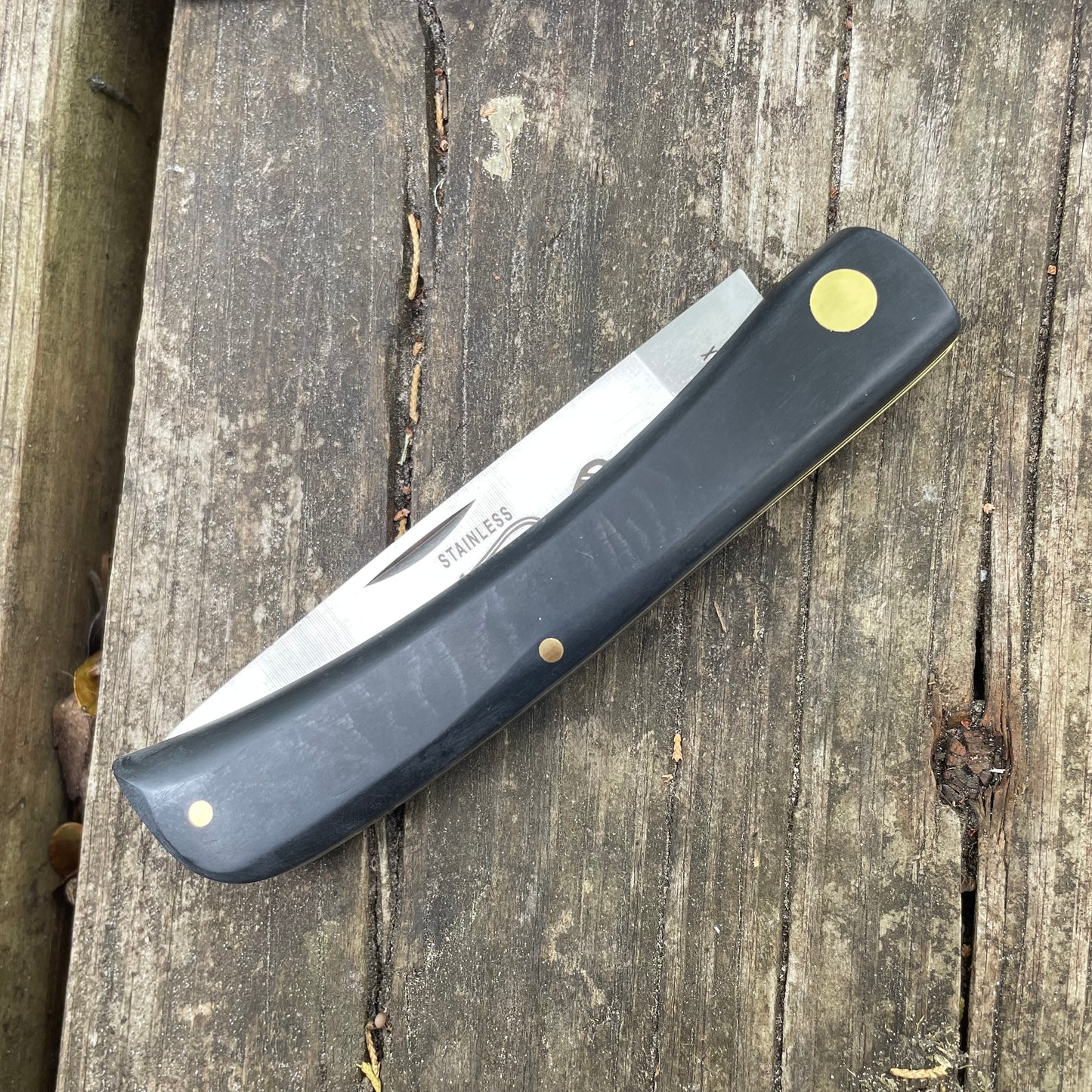 Case XX Black Synthetic Smooth Sod Buster