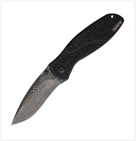 Kershaw Blur Linerlock A/O Blk Damascus KS1670BLKDAM