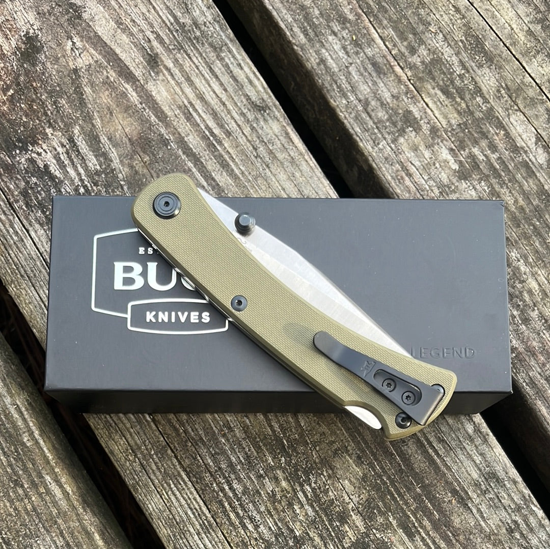 Buck USA 110 Slim Pro TRX OD Green BU110GRS3