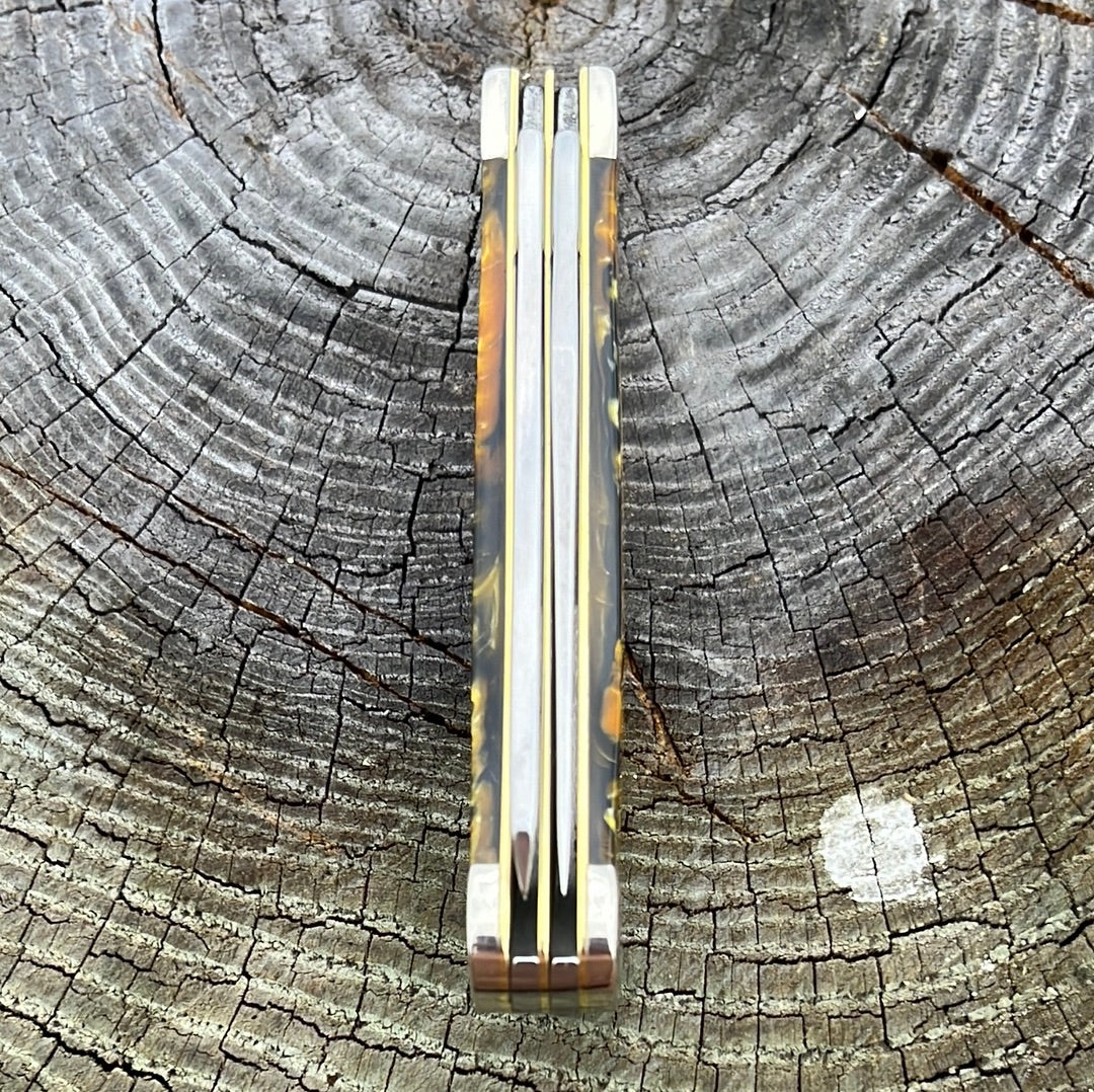 Case XX 24kt Gold Corelon Mini Trapper