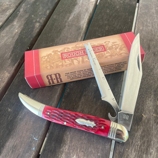 Rough Ryder Red Bone Fish Knife