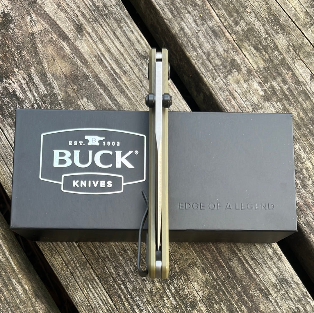 Buck USA 110 Slim Pro TRX OD Green BU110GRS3