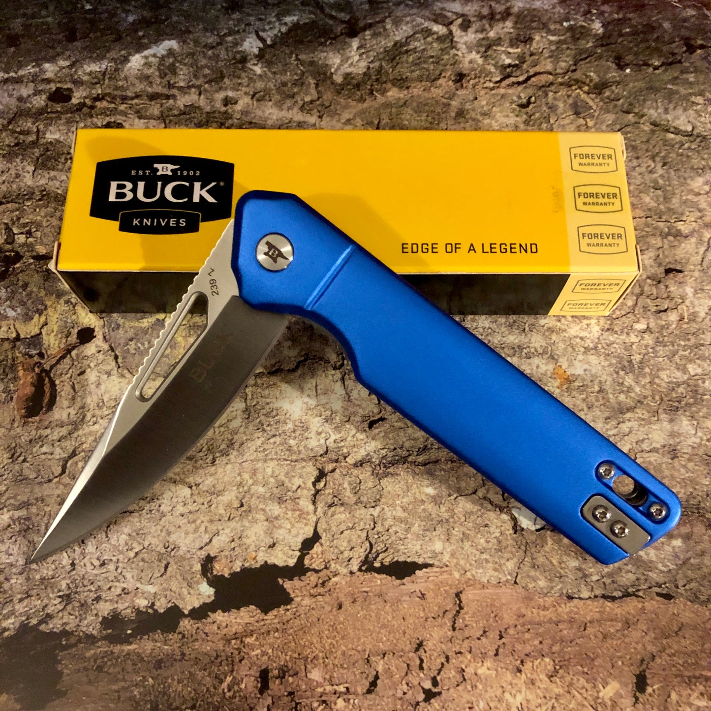 Buck Infusion Linerlock A/O Blue BU239BLS