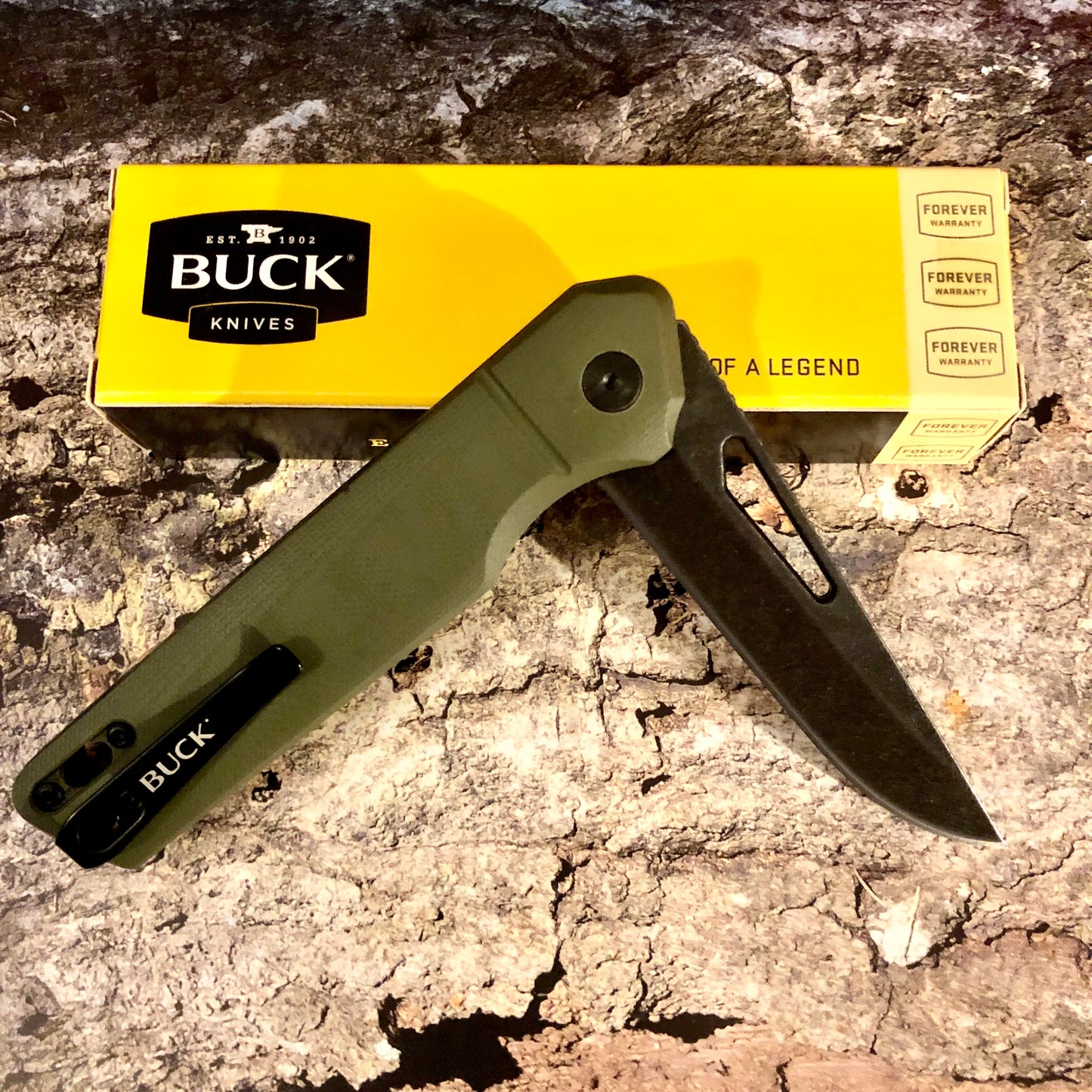 Buck Infusion Linerlock A/O OD BU239GRS