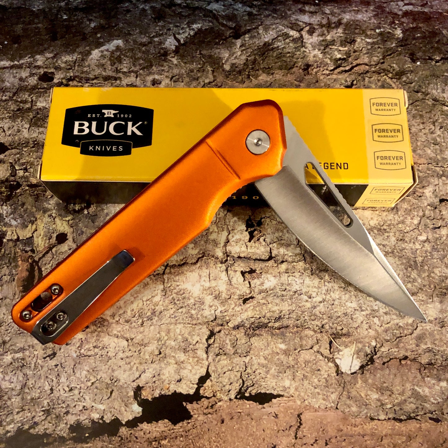 Buck Infusion Linerlock AO ORange BU239ORS