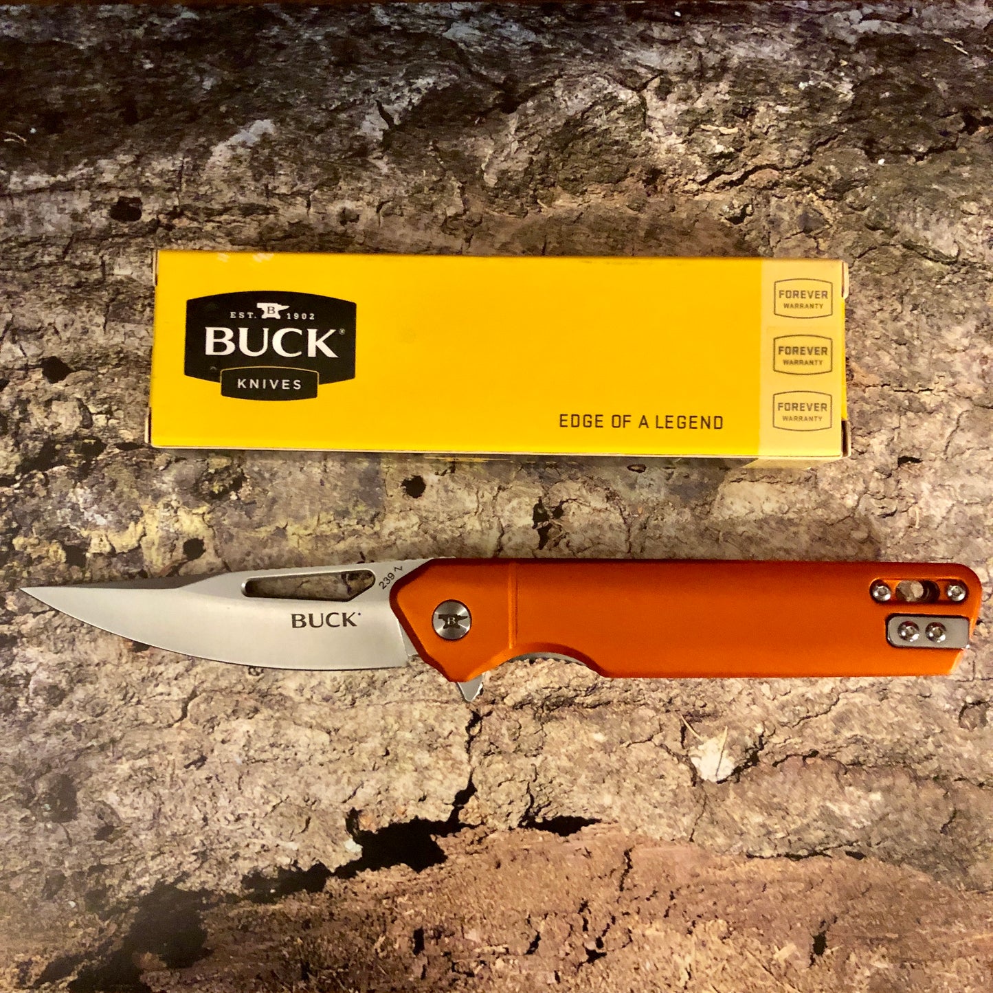 Buck Infusion Linerlock AO ORange BU239ORS