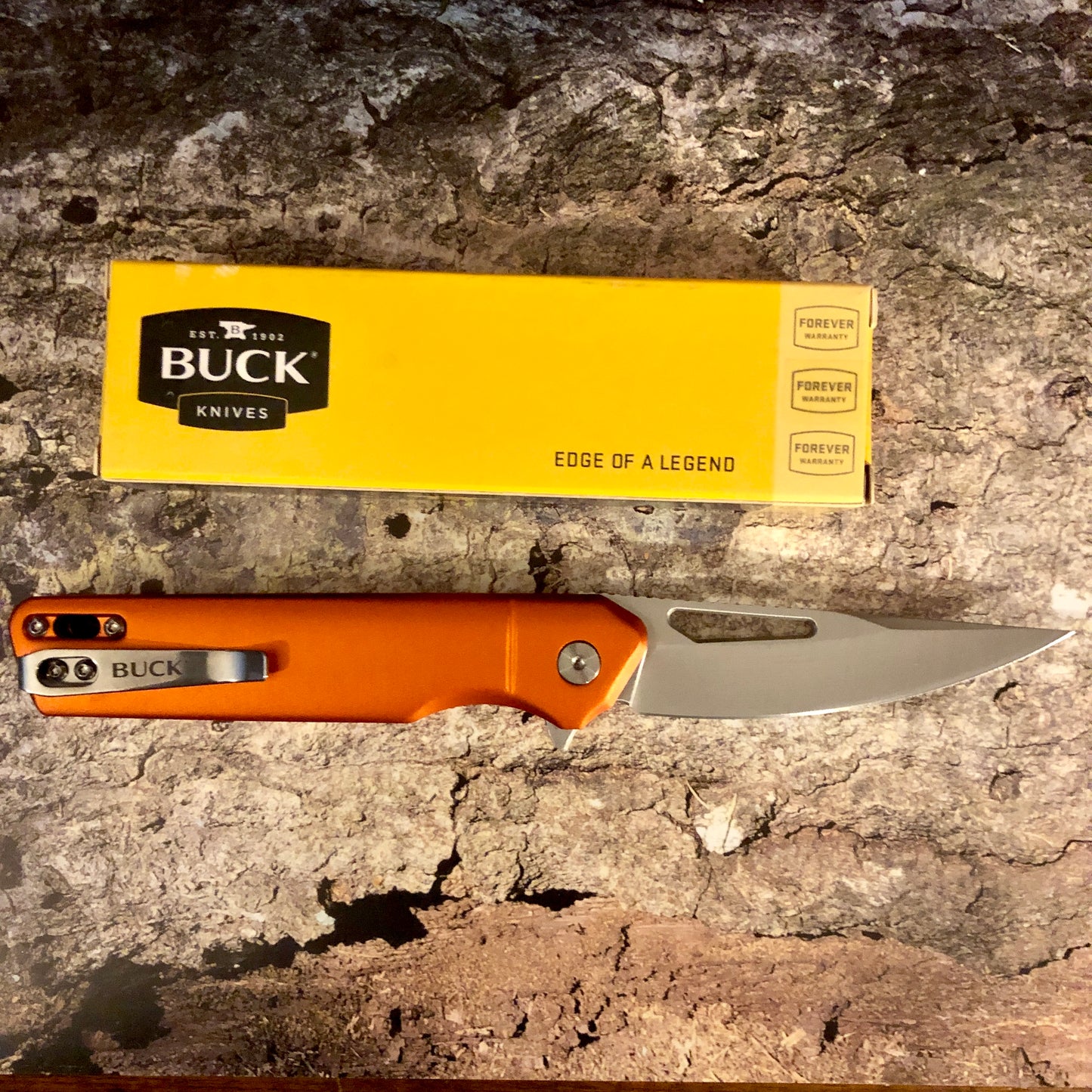 Buck Infusion Linerlock AO ORange BU239ORS