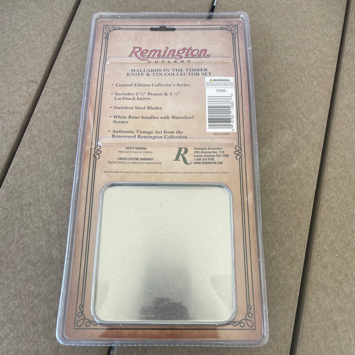 Remington Duck Mallards In The Timber Collector Gift Set R15686