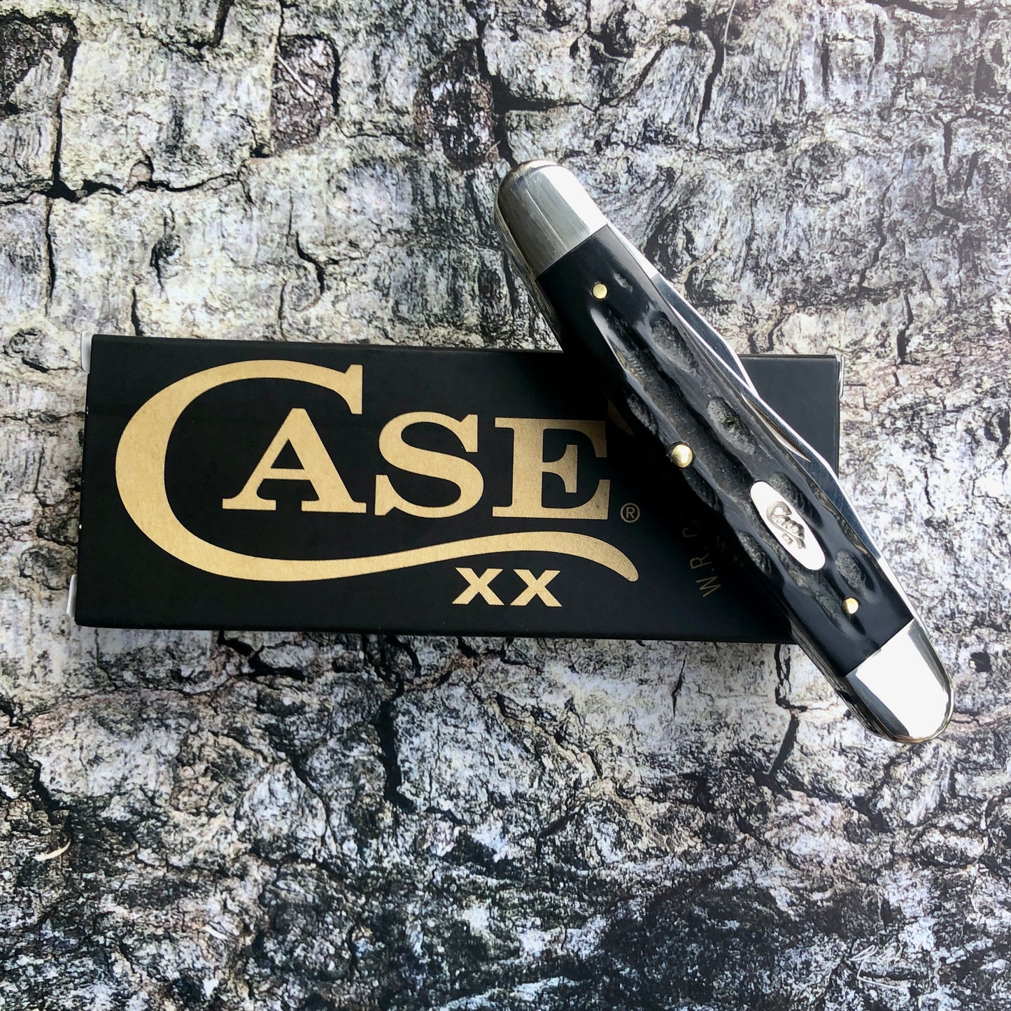 Muskrat Pocket Knife – Jigged Buffalo Horn – Tru-Sharp® Stainless – Case XX CA65032
