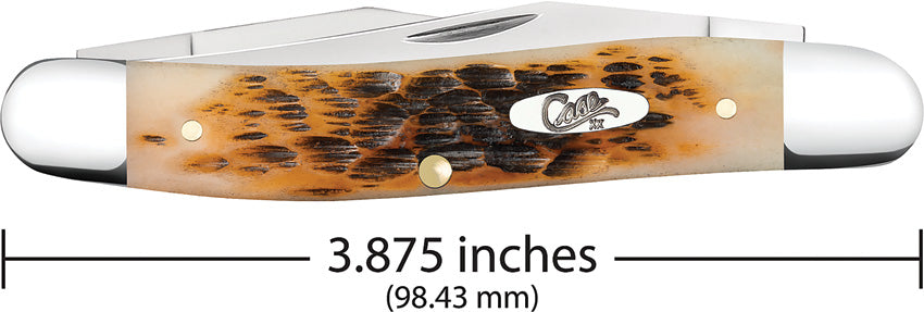 Case XX USA Muskrat Amber Bone