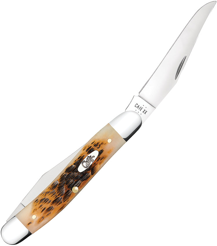 Case XX USA Muskrat Amber Bone