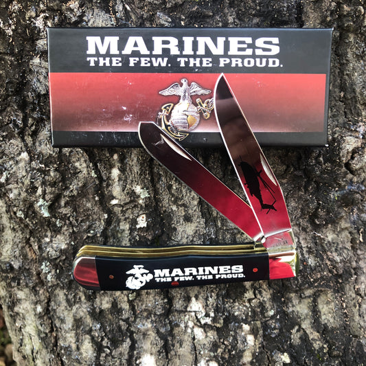 Case XX USMC Trapper Black Synthetic CA13204