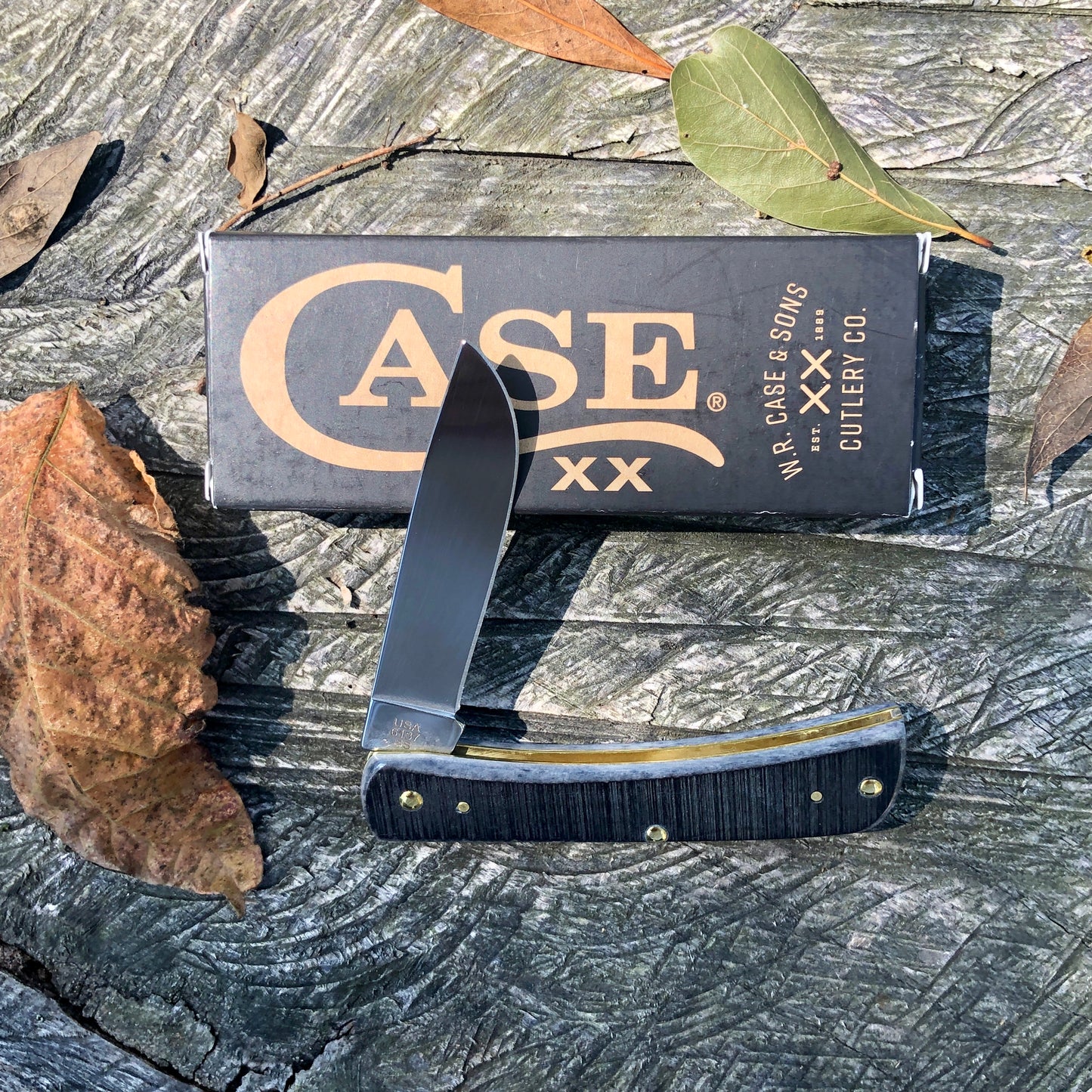 Case XX Sod Buster Jr Gray Sawcut CA53062