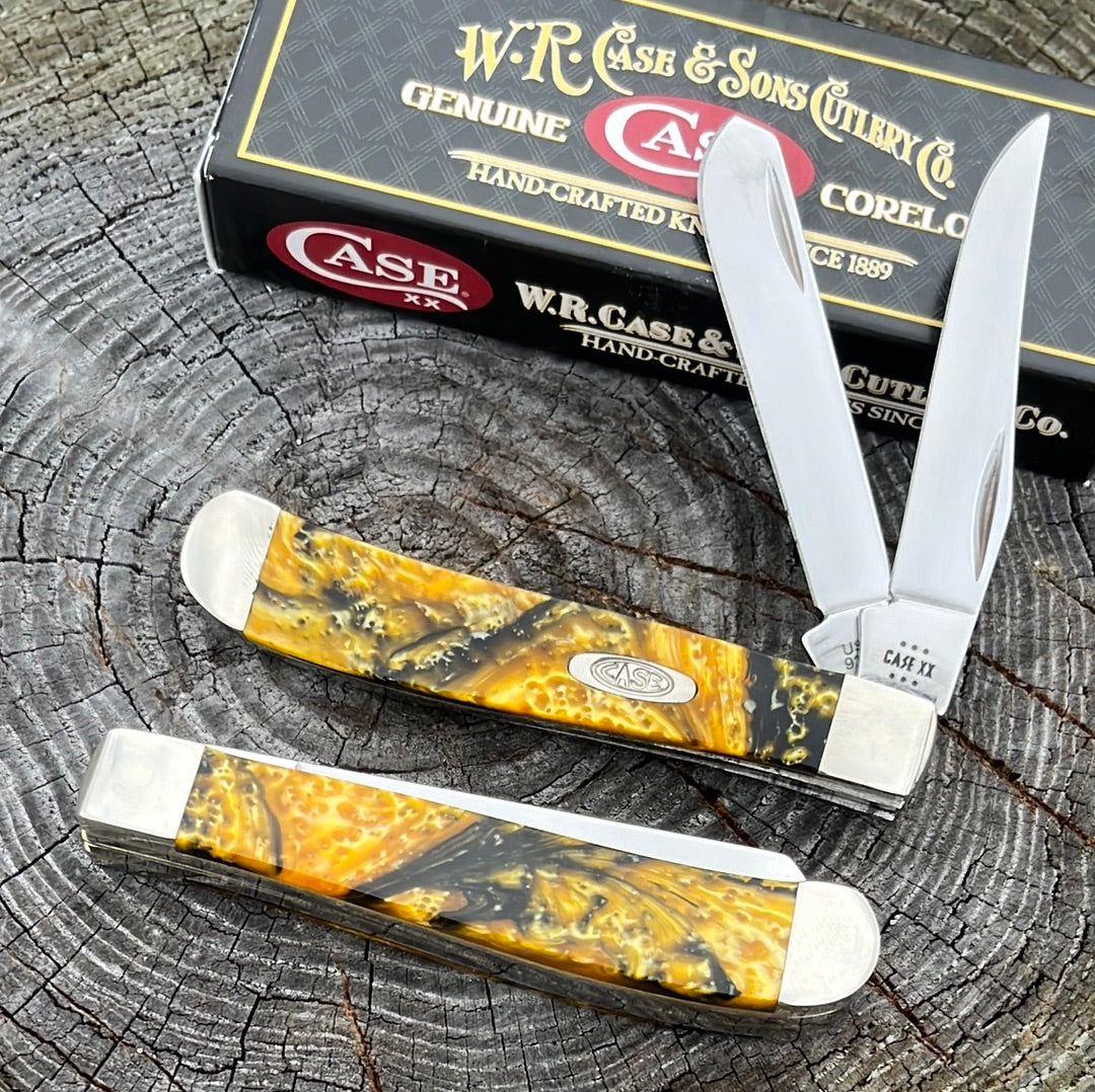 Case XX 24kt Gold Corelon Mini Trapper