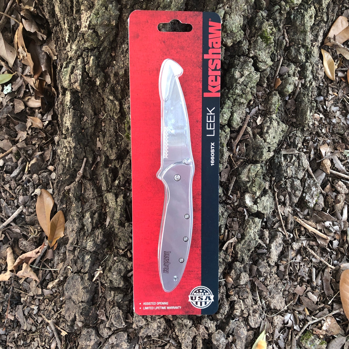 Kershaw Leek Framelock A/O Serrated KS1660STX
