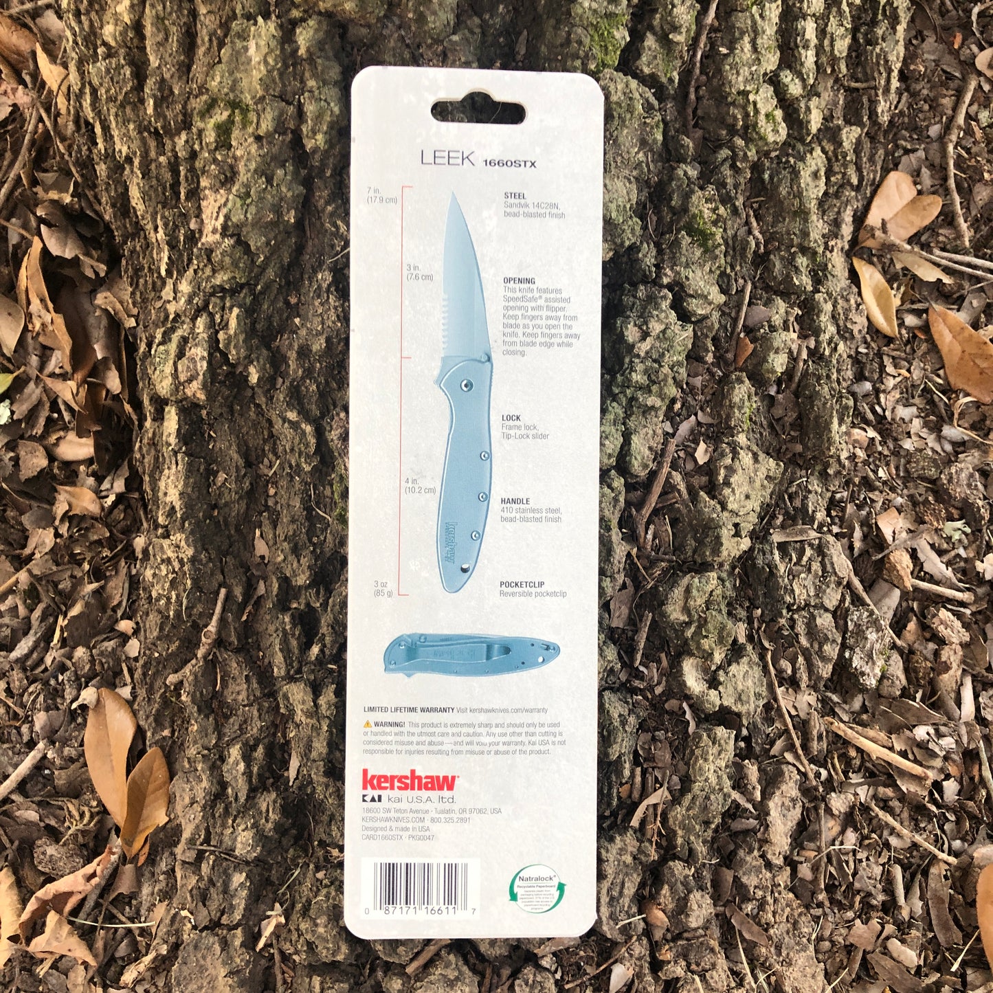 Kershaw Leek Framelock A/O Serrated KS1660STX