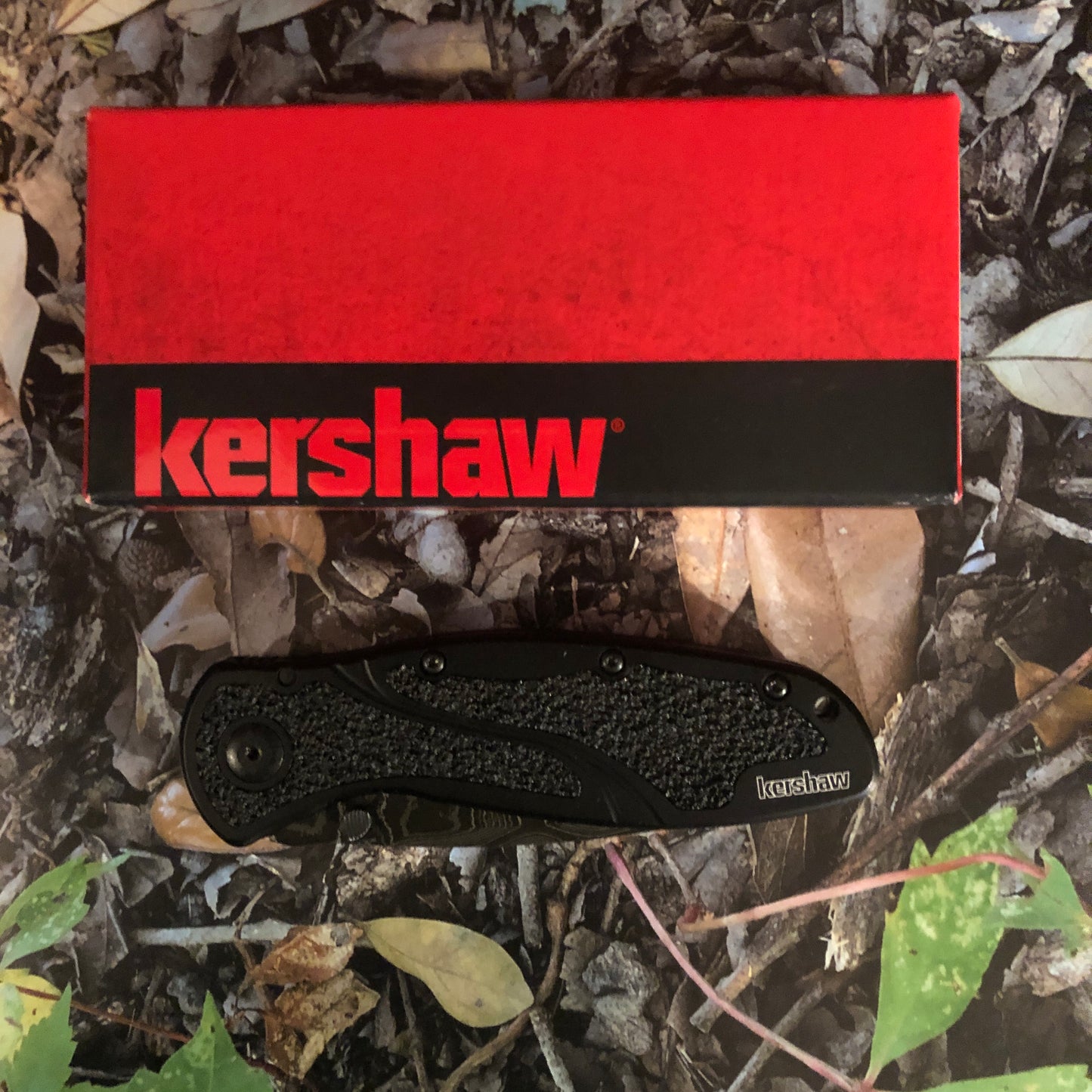 Kershaw Blur Linerlock A/O Blk Damascus KS1670BLKDAM