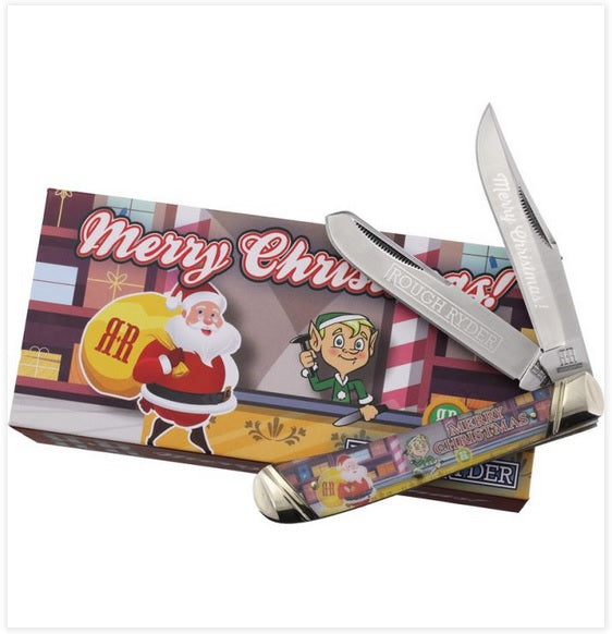 Rough Ryder Merry Christmas Trapper RR2690