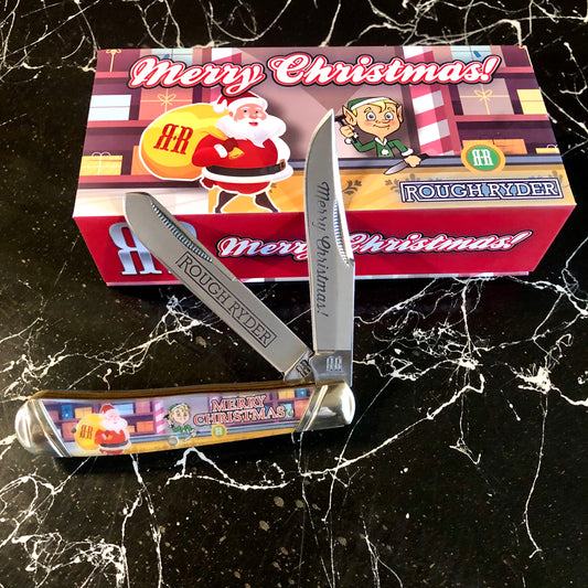 Rough Ryder Merry Christmas Trapper RR2690